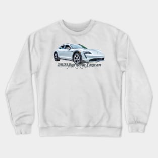 2021 Porsche Taycan Turbo S Sedan Crewneck Sweatshirt